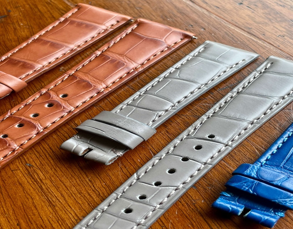 Luxury Leather Watch Straps