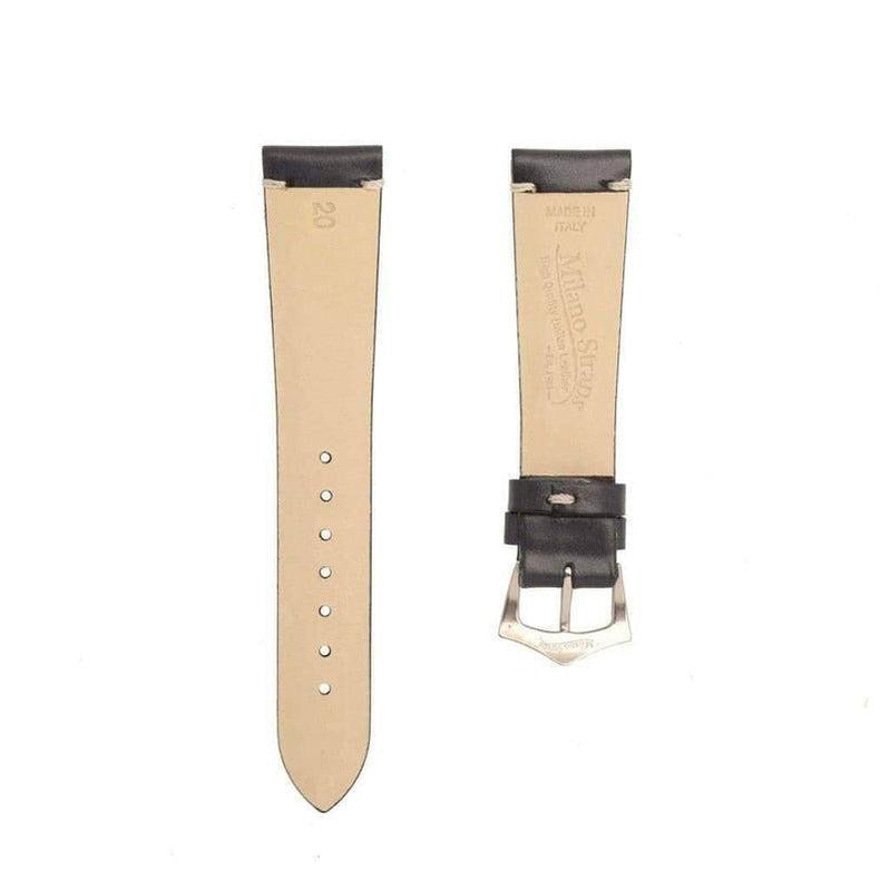 Blu Calfskin Leather Vintage Watch Strap - Milano Straps