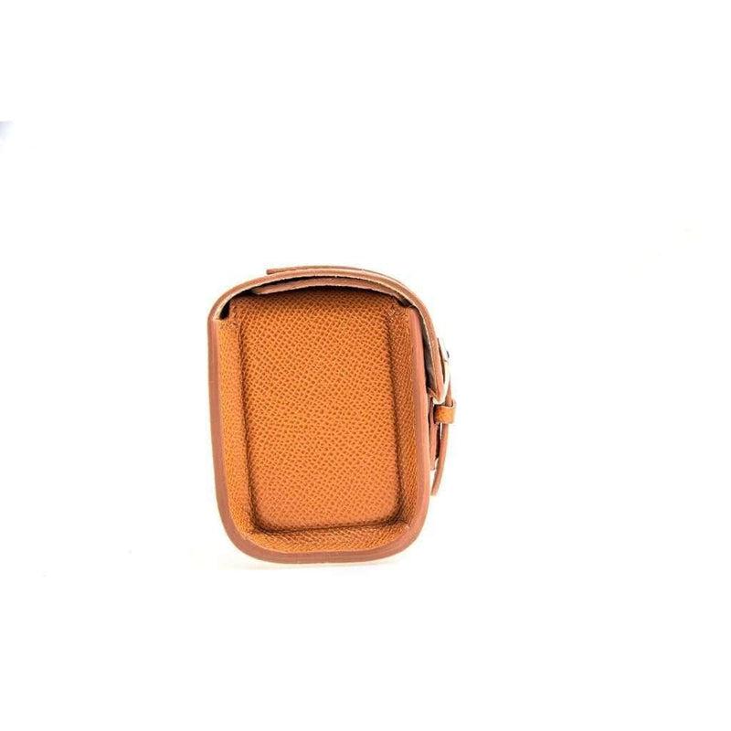Casati Milano Travel Case Rectangular Epsom Leather Brown color - Milano Straps