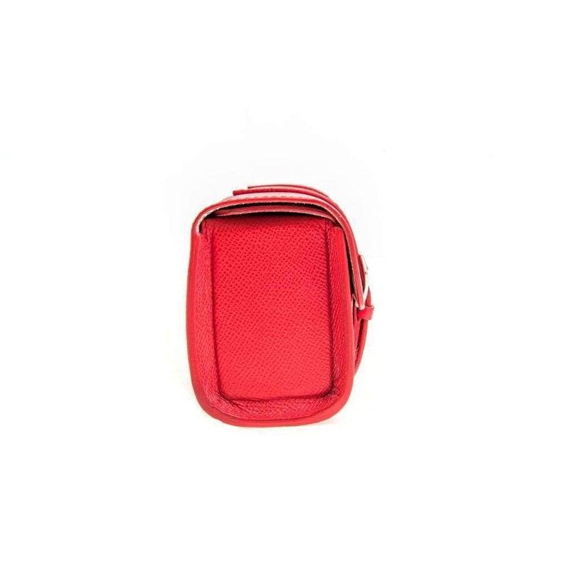 Casati Milano Travel Case Rectangular Epsom Leather Red - Milano Straps