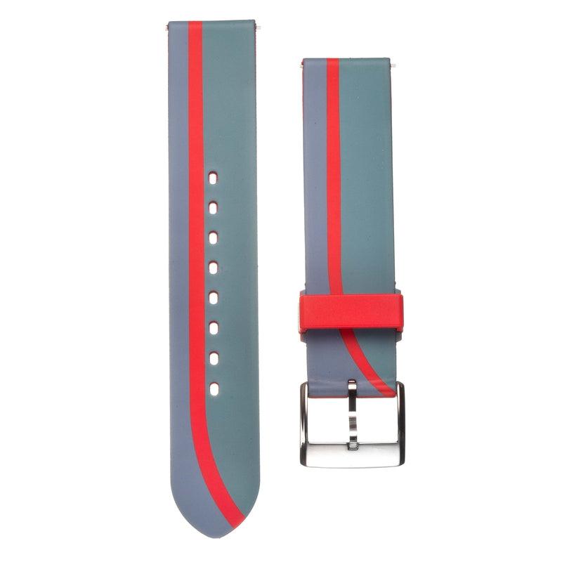 Eco-Flex Watch Band for Any Smartwatch- Grey - Milano Straps