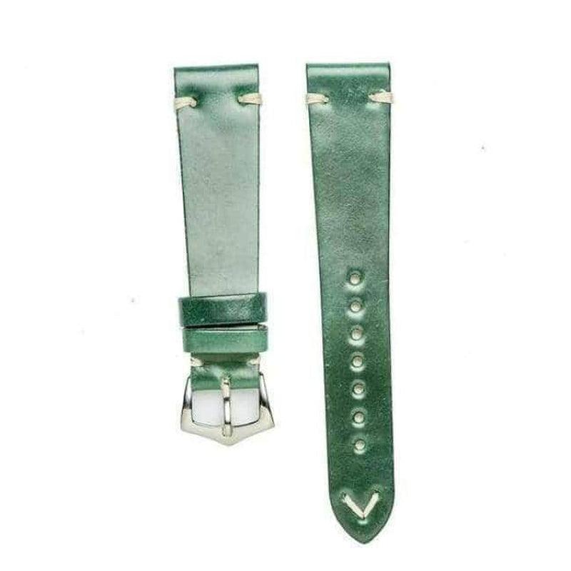 Green Cordovan Leather Watch Strap - Milano Straps