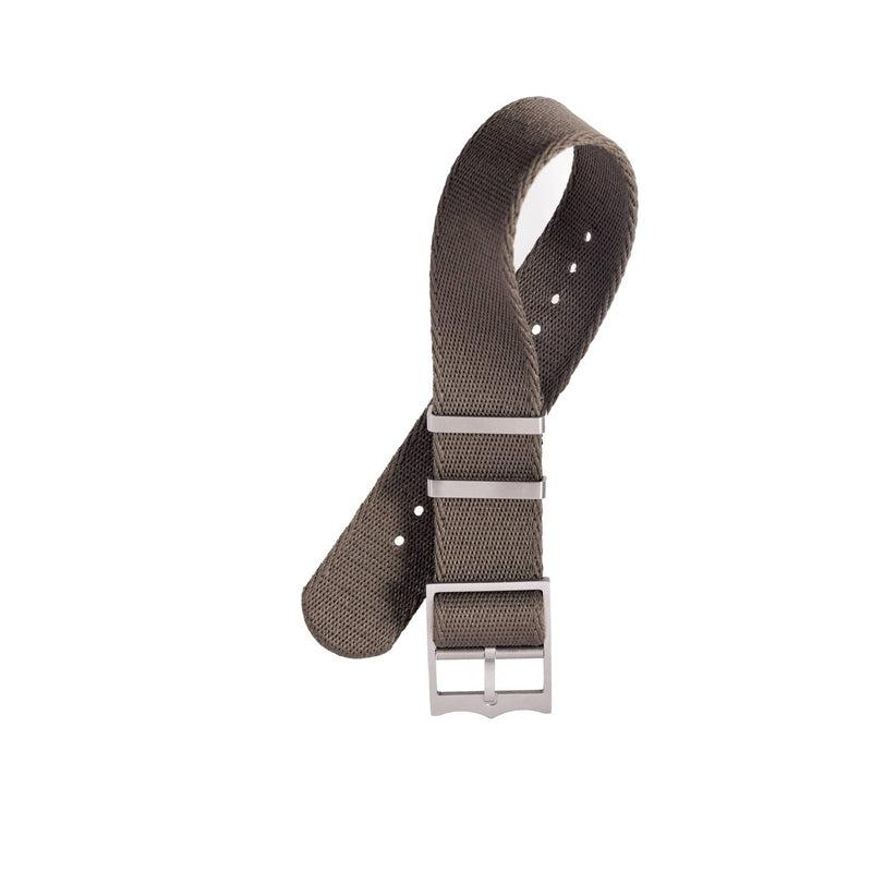Nato Watch Strap Military Green - Tudor Watch Style - 100% Recycled - Milano Straps