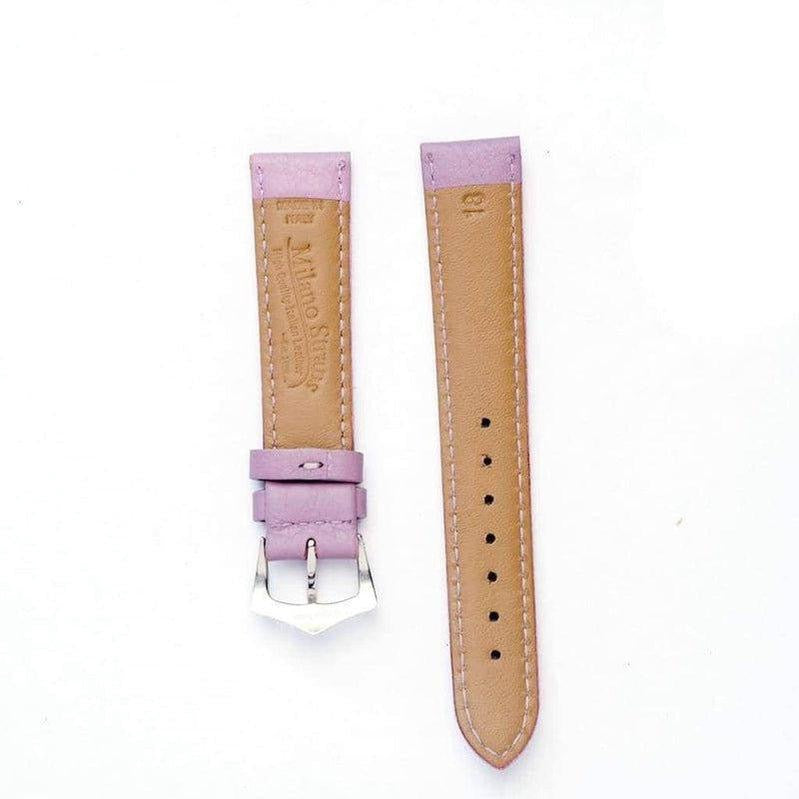 Pink Nappa Leather Strap - Milano Straps