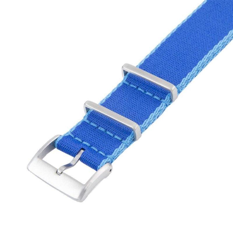 Correa de Reloj de Nylon Azul marino 18mm, 20mm, 22mm
