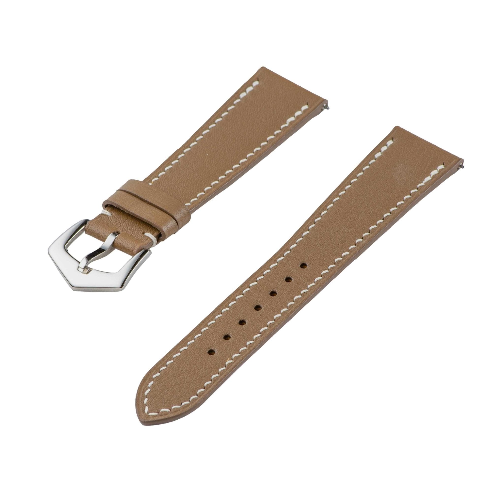 Toupe Swift Leather Watch Strap - Milano Straps - Watch Bands