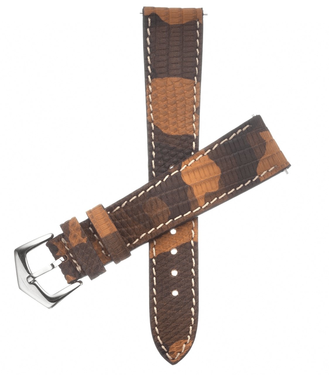 Apple Watch Leather Band ™ Camouflage Lizard - Milano Straps