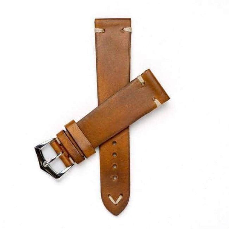 Apple Watch Leather Band ™ Cognac Vintage - Milano Straps