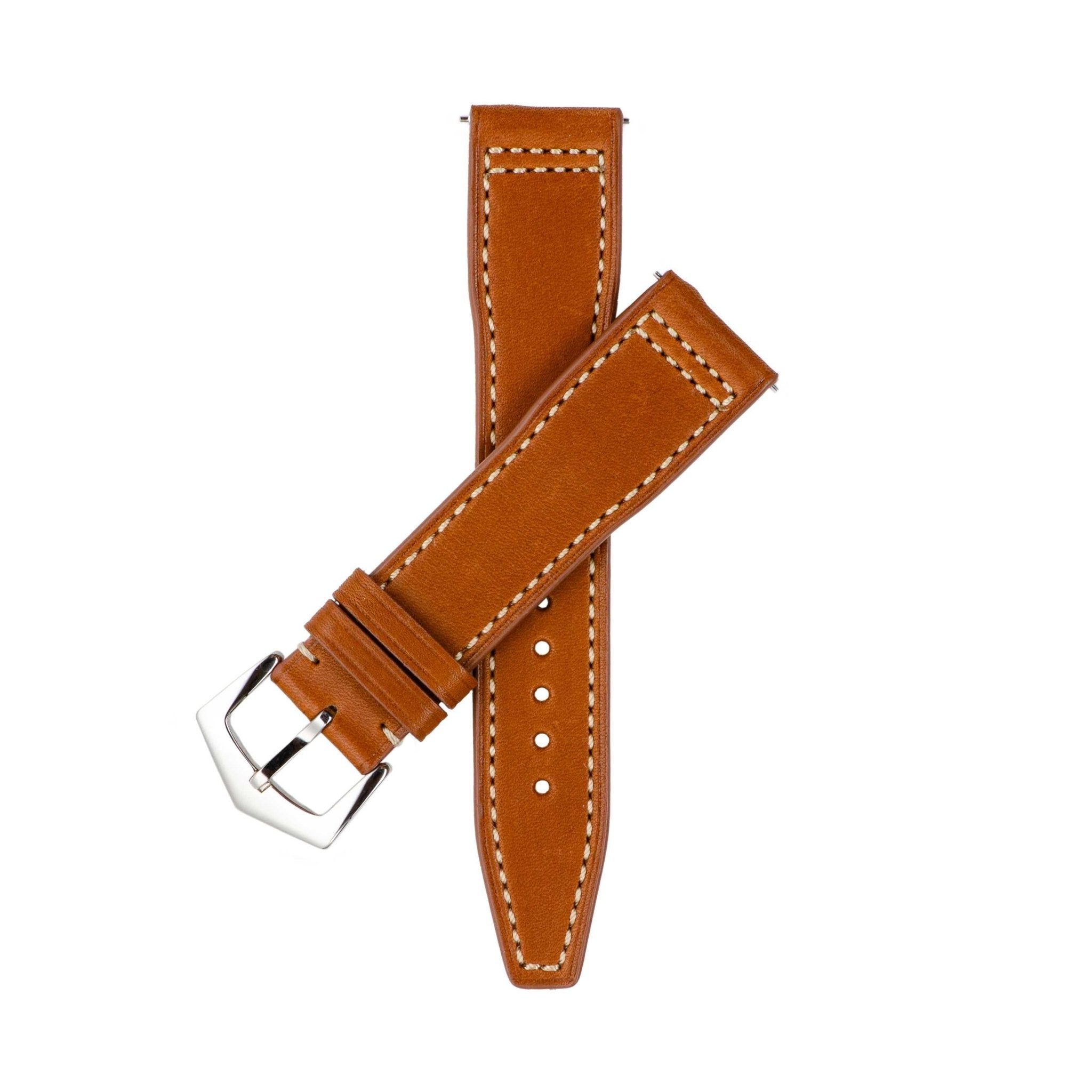 Brown Novonappa IWC Pilot Style Watch Strap | Milano Straps