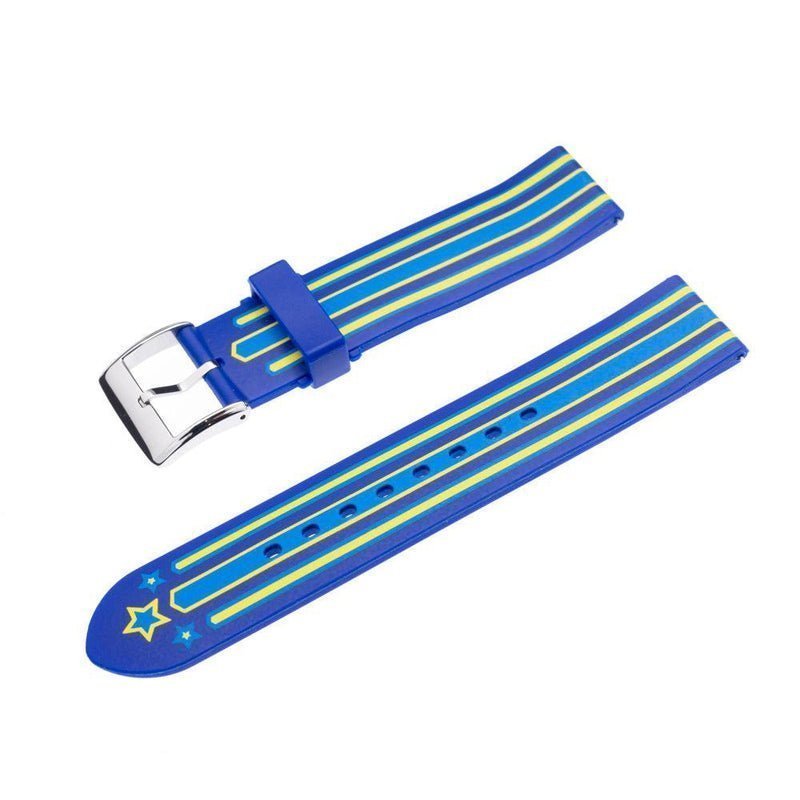 Eco-Flex Watch Band for Any Smartwatch - Blue - Milano Straps