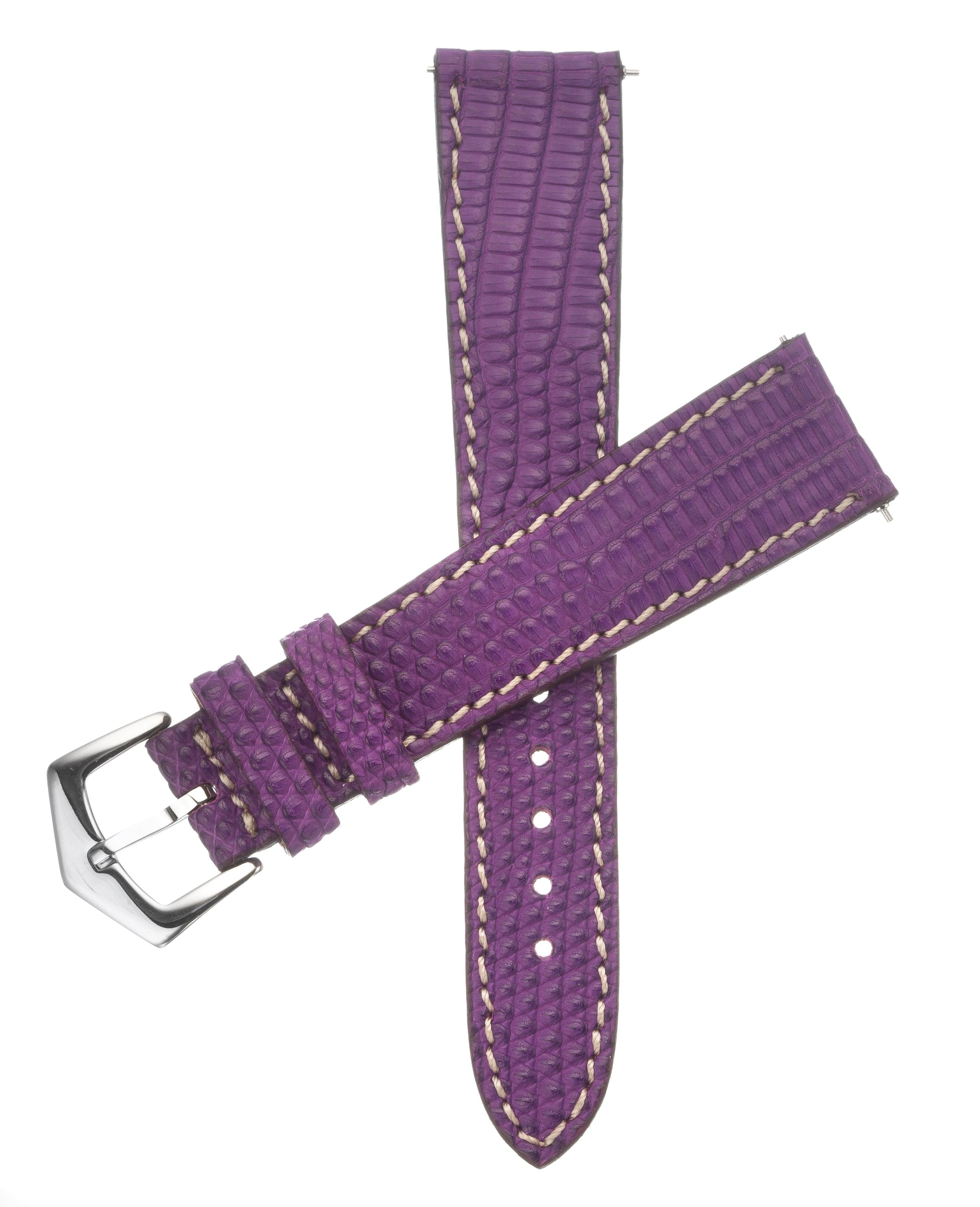 Purple Lizard Apple Watch Leather Band - Milano Straps