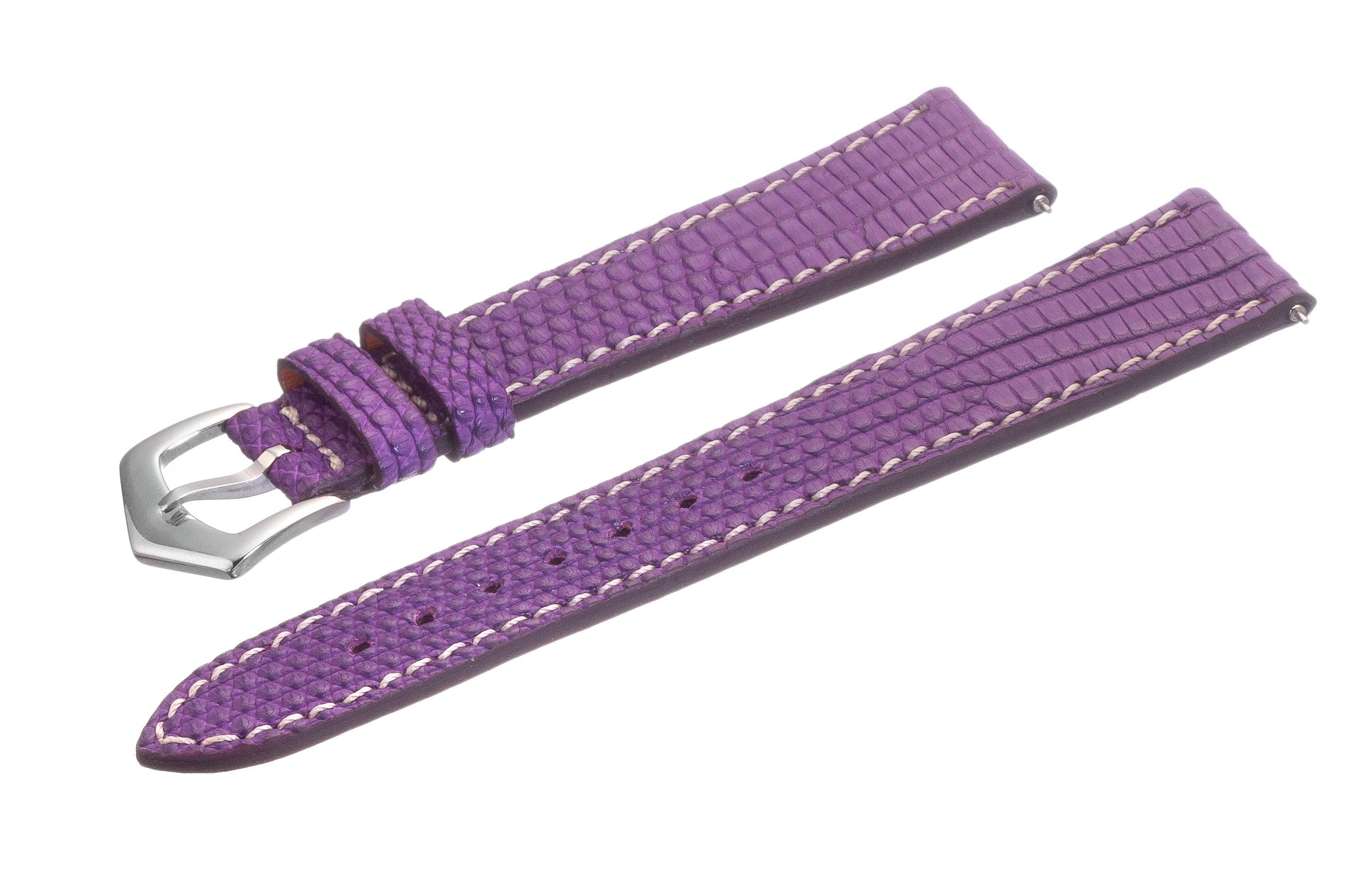 Purple Lizard Watch Strap - Milano Straps