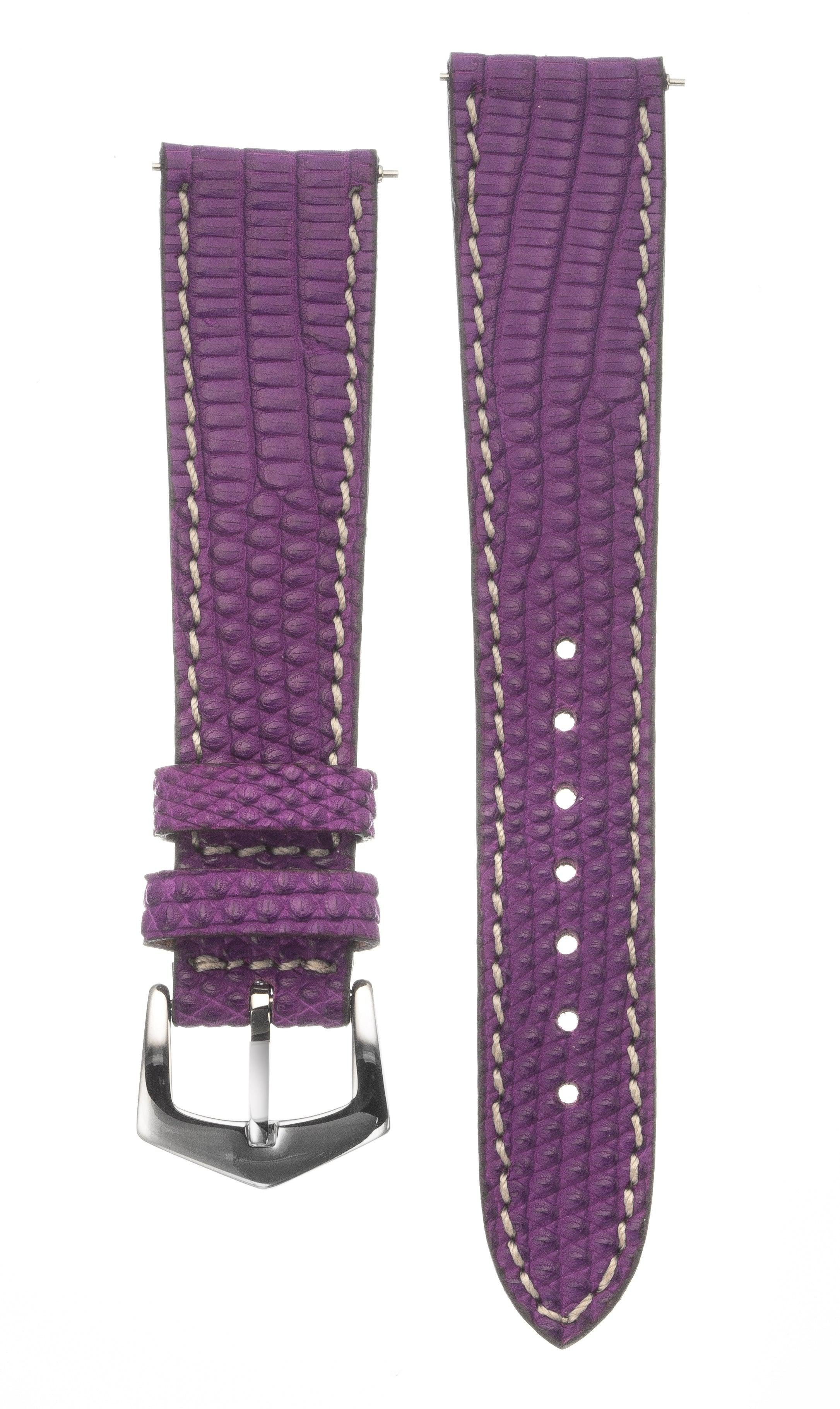 Purple Lizard Watch Strap - Milano Straps