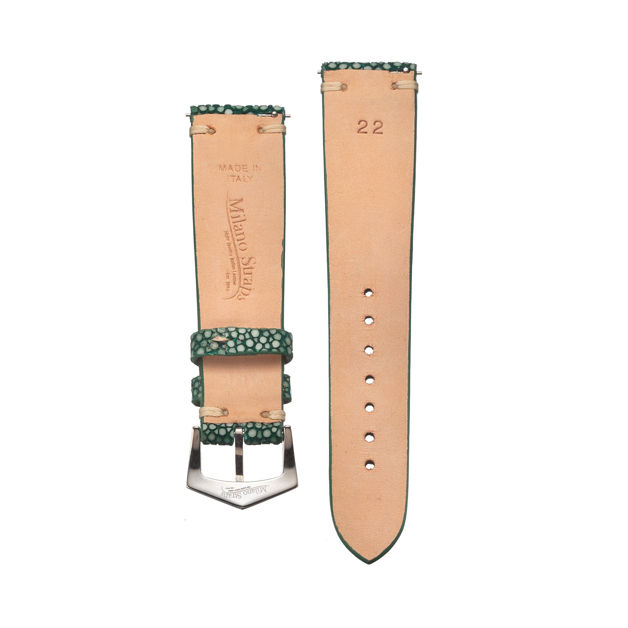 Sting Ray Watch Band Green - Milano Straps